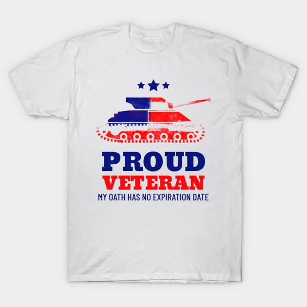 Proud veterans T-Shirt by CasualTeesOfFashion